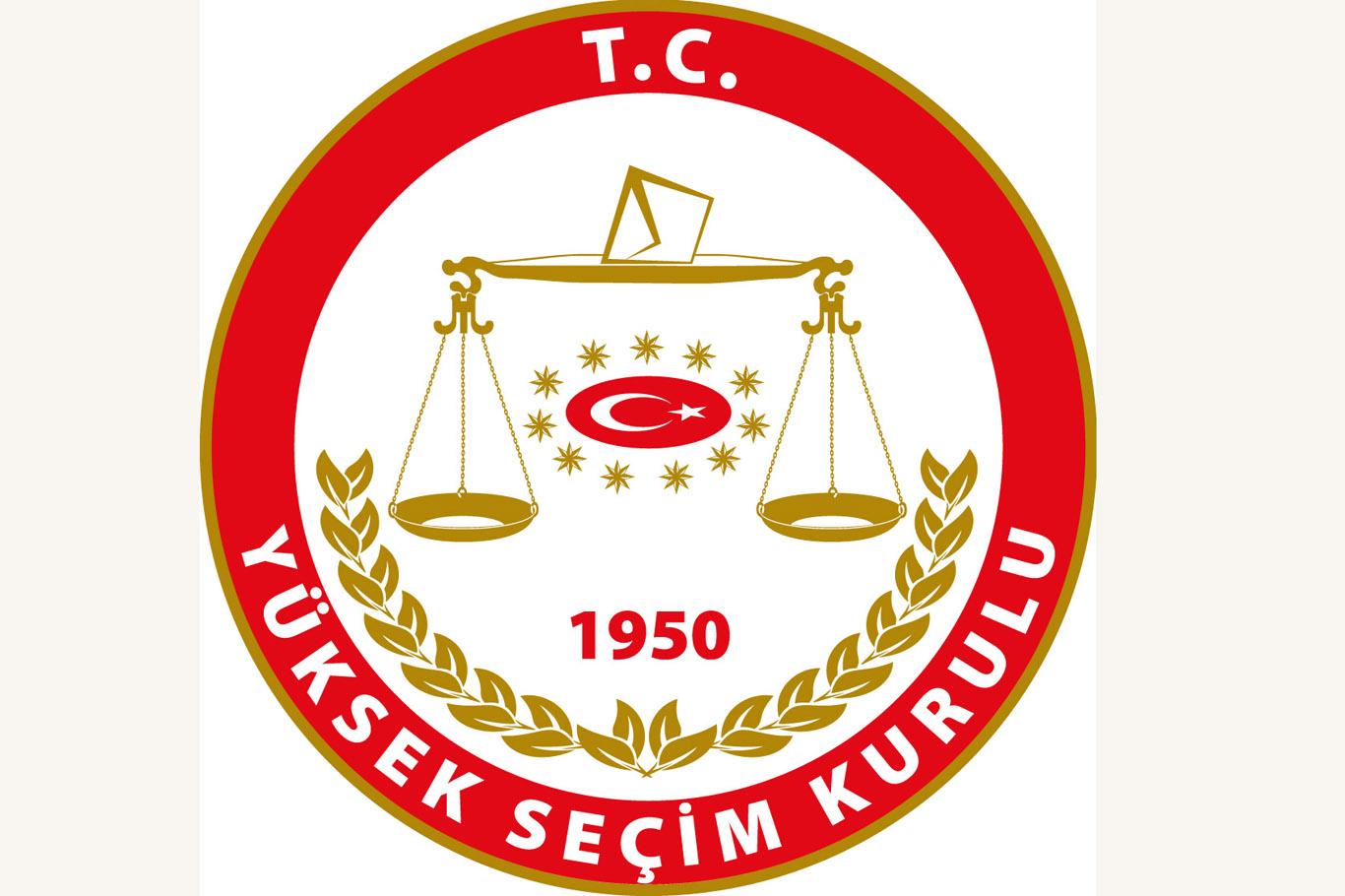 Seçimlere katılabilme yeterliliğine sahip siyasi partiler belirlendi